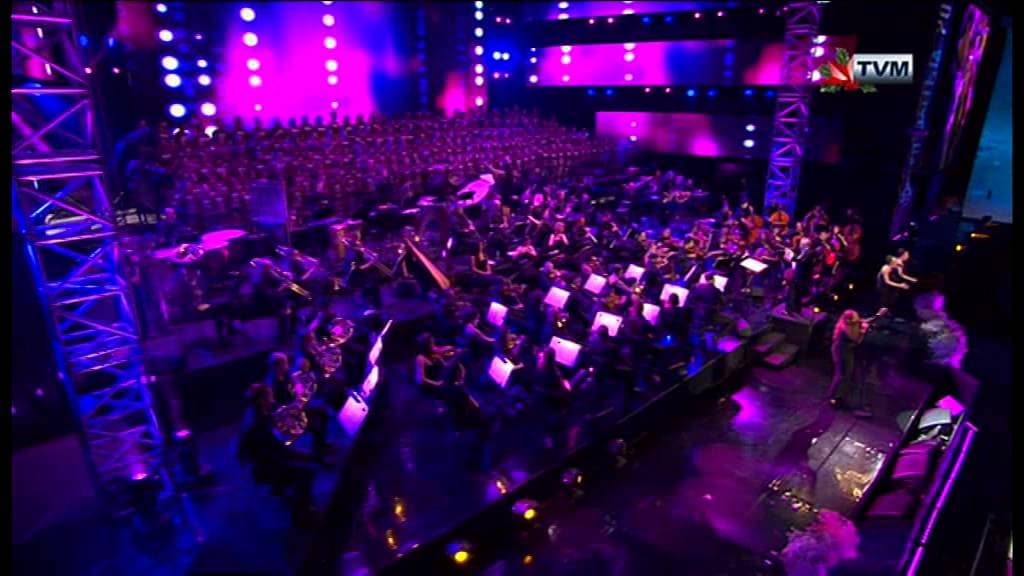 Leona Lewis in Malta - Run / Better in Time (Joseph Calleja Concert 2014)