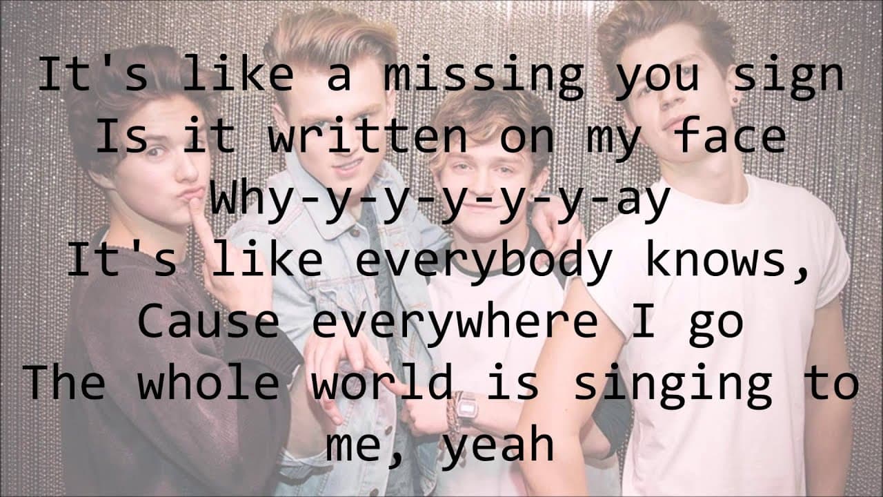 The Vamps - Oh Cecilia (You're Breaking My Heart) (with Lyrics)