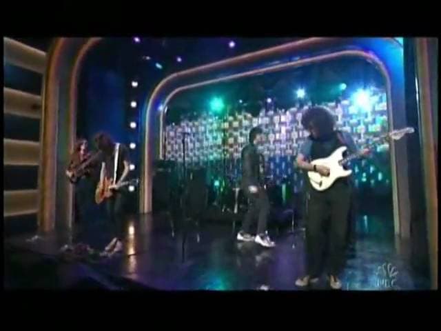 the strokes- you only live once @ conan o`brien