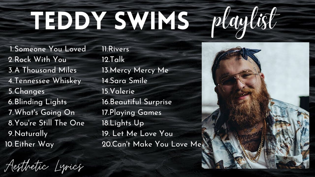 Teddy Swims - NONSTOP Playlist Compilation 2021 | Best Teddy Swims Song Covers | Aesthetic Lyrics🎵