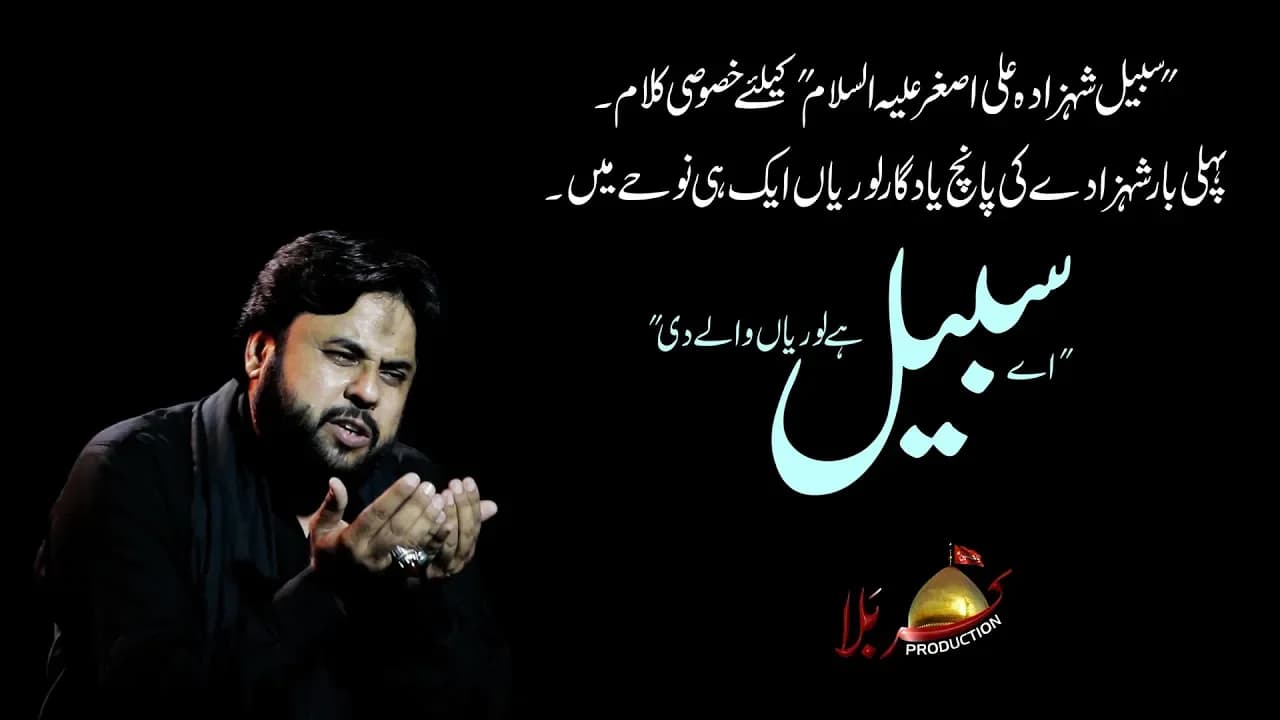 Nohay 2019 | Sabeel Ha Loriyan Waly Di | Zawar Qurban Jaffri | New Noha 2019