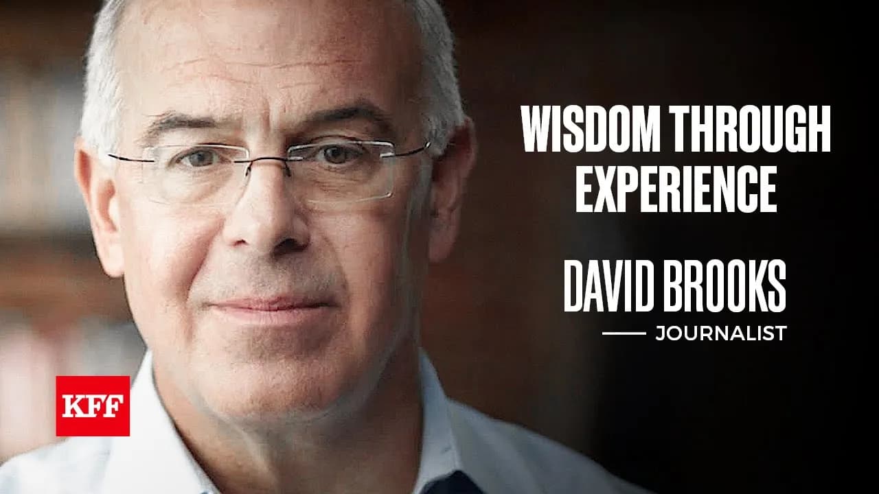 David Brooks Interview: How To Live A Meaningful Life