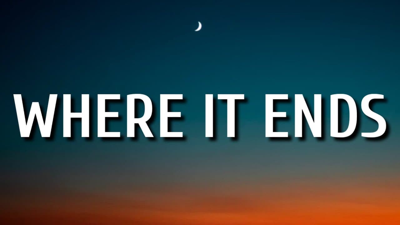 Bailey Zimmerman - Where It Ends (Lyrics)