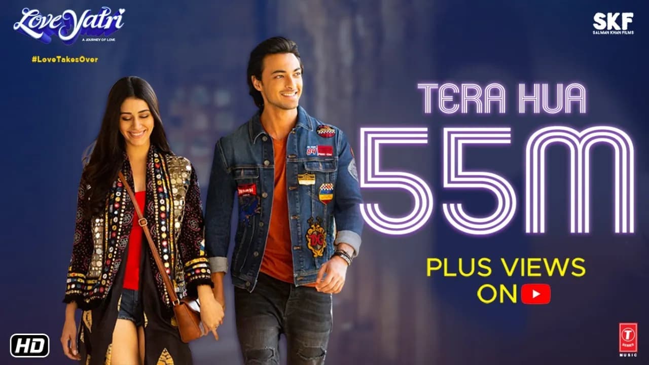 Atif Aslam: Tera Hua Video | Loveyatri | Aayush Sharma | Warina Hussain | Tanishk Bagchi Manoj M