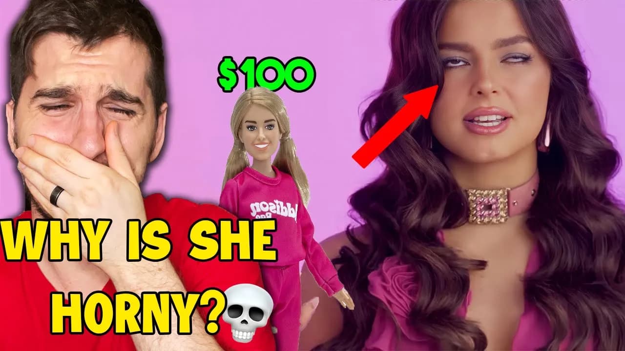 Addison Rae Doing Her Best To Sell You An Overpriced Doll