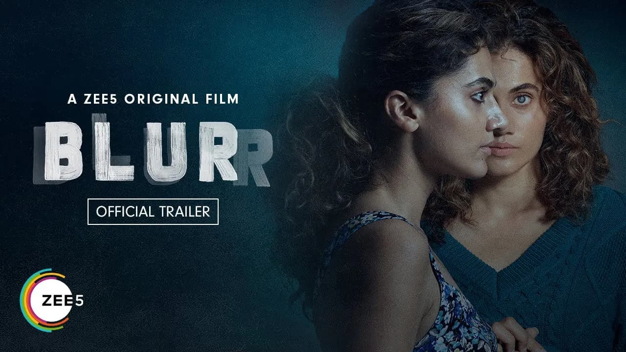 Blurr | Official Trailer | Taapsee P | Gulshan D | Premieres 9th Dec 2022