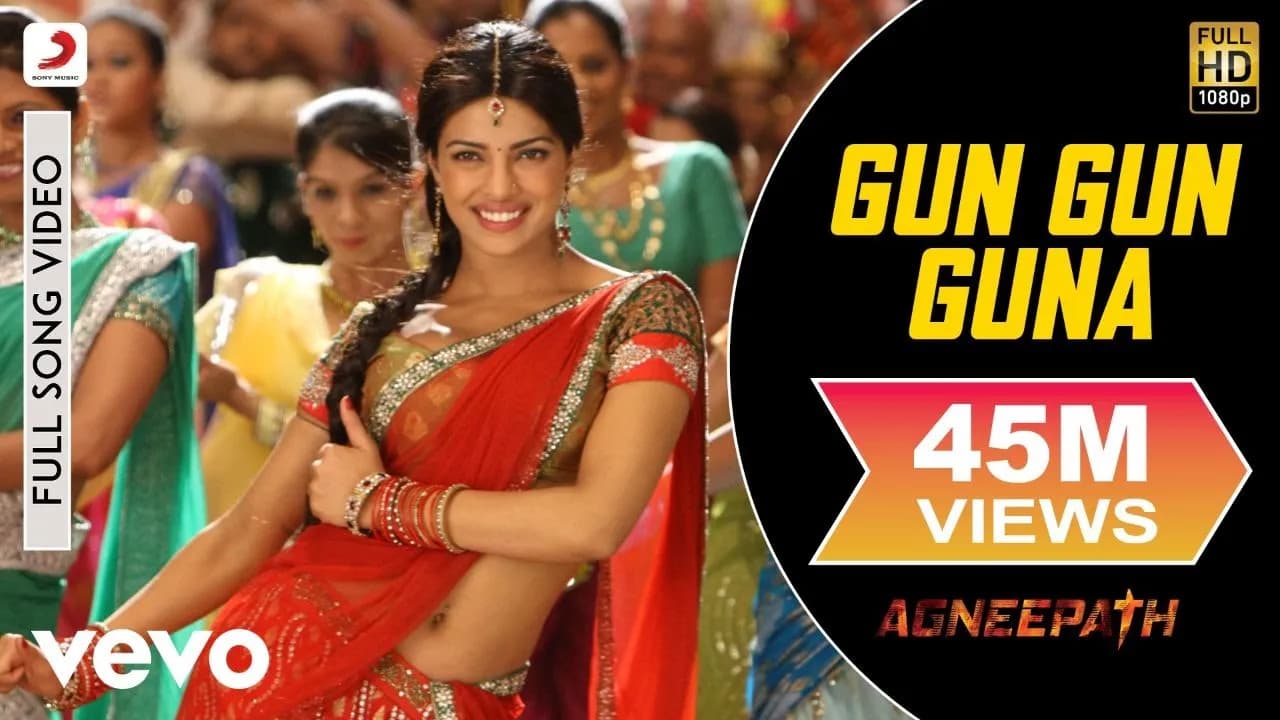 Ajay-Atul - Gun Gun Guna Best Video|Agneepath|Priyanka Chopra|Hrithik|Sunidhi Chauhan