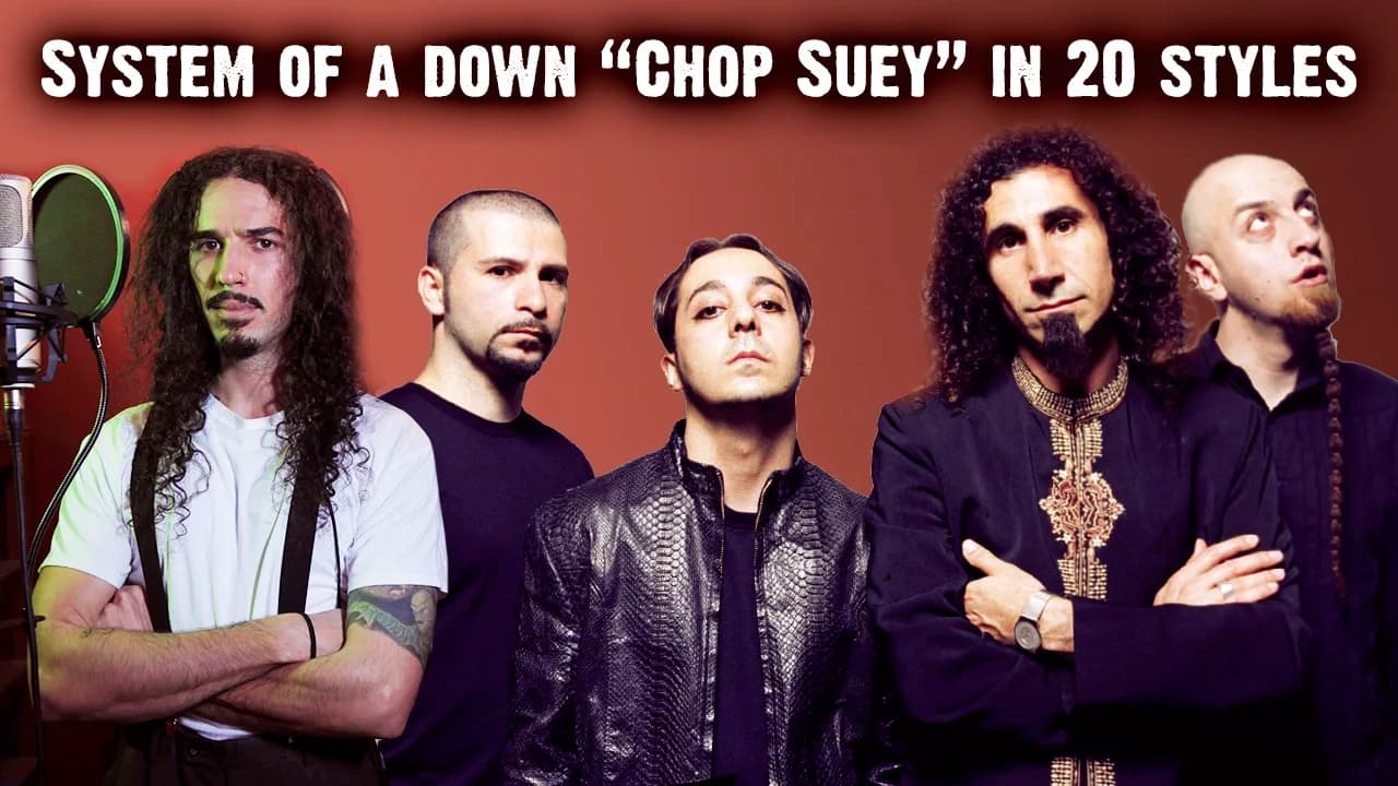 System Of A Down - Chop Suey | Ten Second Songs 20 Style Cover