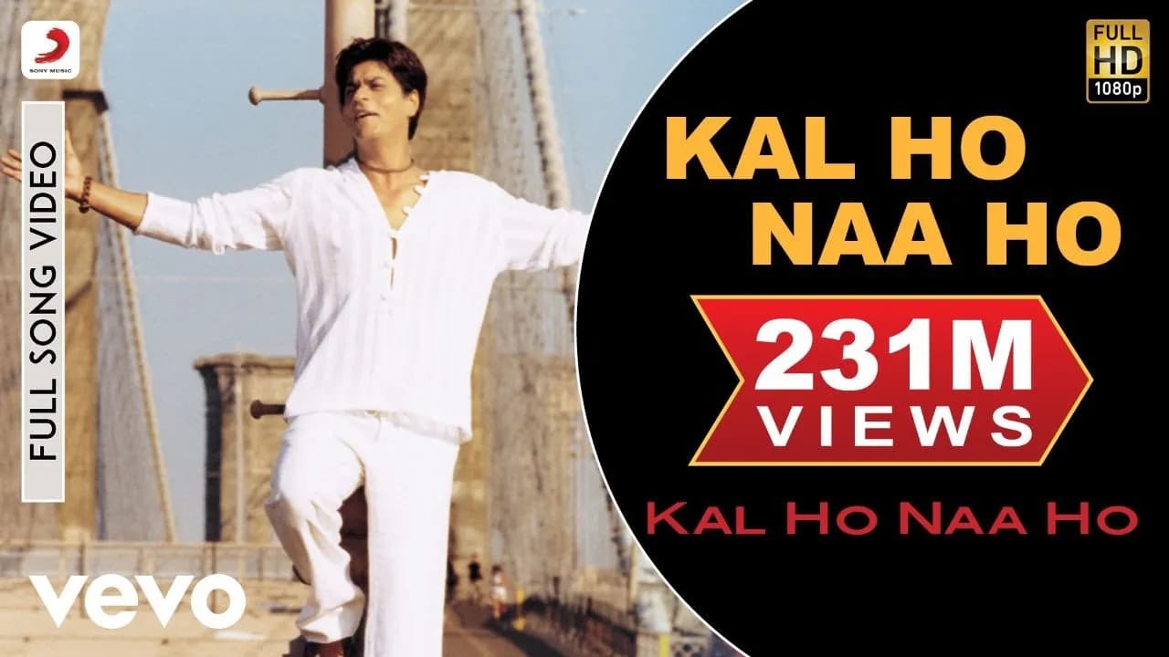 Kal Ho Naa Ho Full Video - Title Track|Shah Rukh Khan,Saif Ali,Preity|Sonu Nigam|Karan J