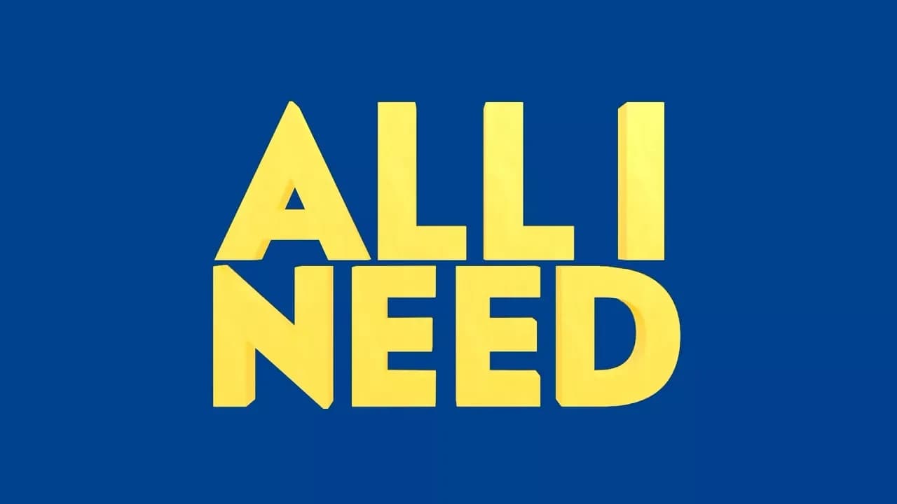 Joel Corry - All I Need (Official Lyric Video)