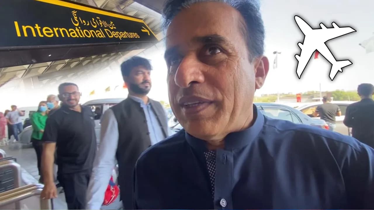 Ajj Achanak Airport✈️Taraf Rawangi😉| Ali Gul Mallah | Ali Gul Vlogs