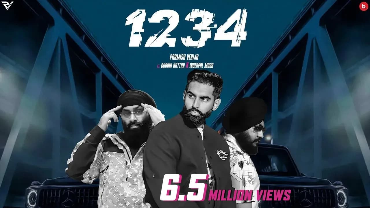 1234 (Official Music Video)| Parmish Verma | Chani Nattan | Inderpal Moga | Y Hate | #punjabisong