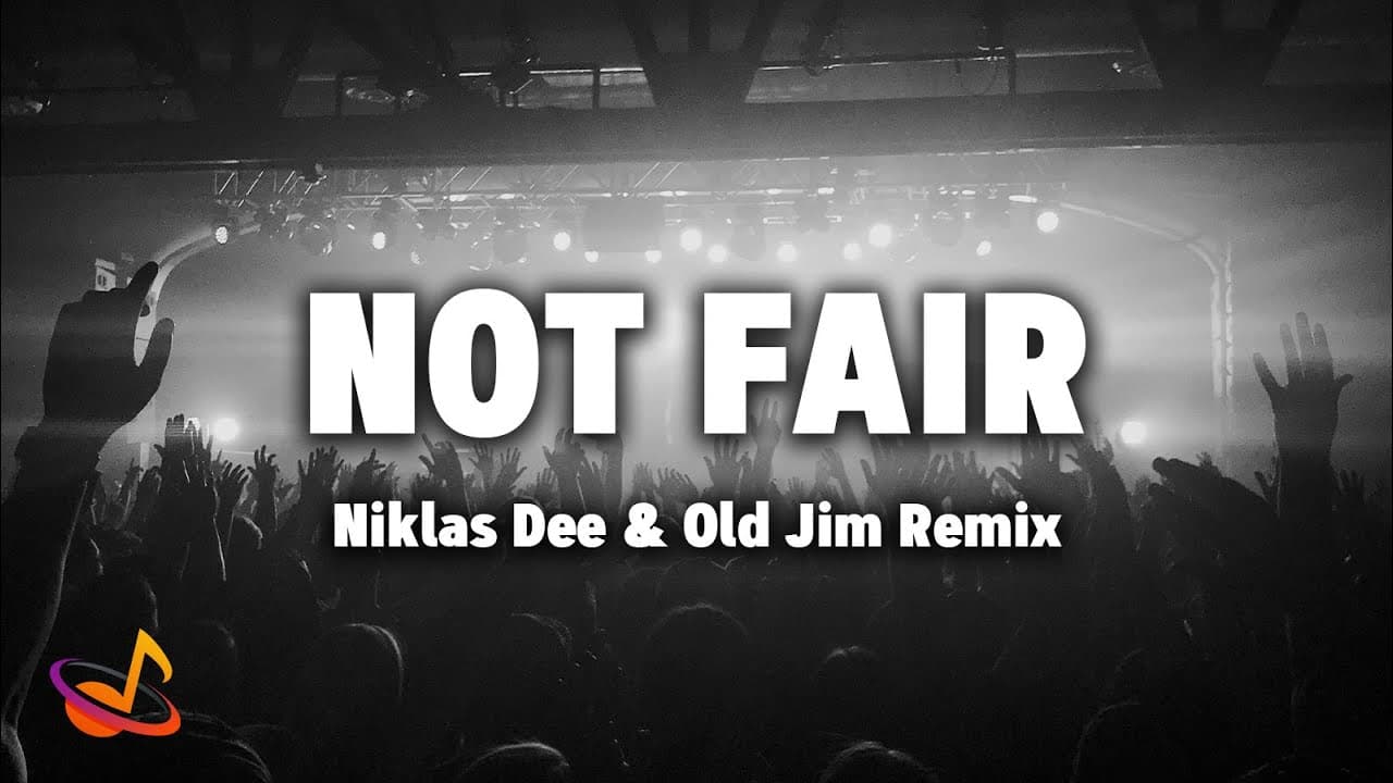 Lily Allen - NOT FAIR (Niklas Dee & Old Jim Remix) [Lyrics]