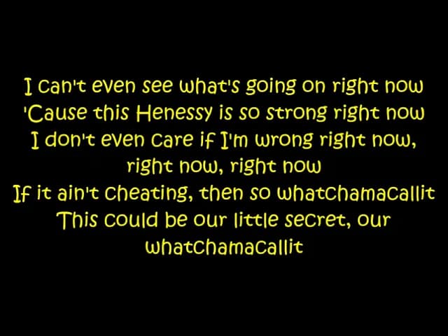 Ella Mai Ft. Chris Brown - Whatchamacallit (Lyrics On Screen)