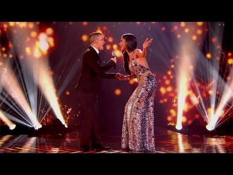 Jahmene and Nicole sing Whitney Houston's The Greatest Love - The Final - The X Factor UK 2012