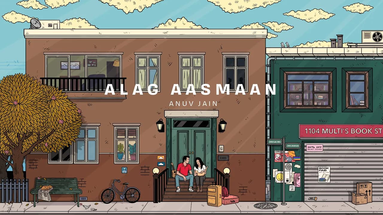 Anuv Jain - ALAG AASMAAN (a song on the ukulele)