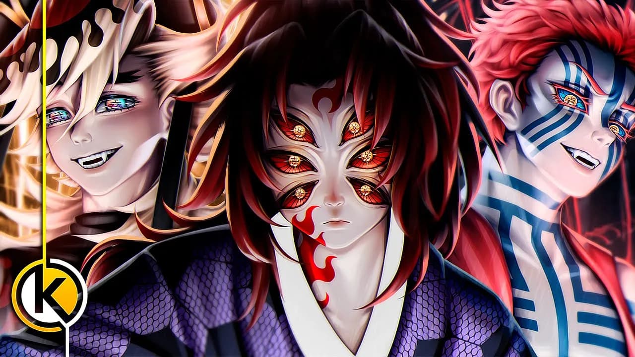 Akaza, Douma & Kokushibo (Kimetsu No Yaiba) - Lua de Sangue | Okabe feat. @M4rkim & @AniRap