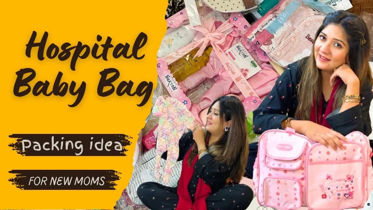 Hospital Baby Bag ready for Delivery 🤰| Full information for new Moms