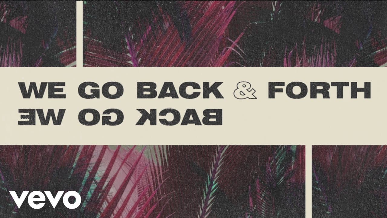 MK, Jonas Blue, Becky Hill - Back & Forth (Lyric Video)