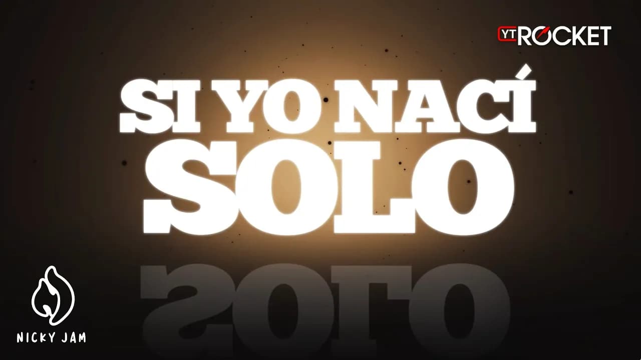 Si Tu No Estas - Nicky Jam Ft De la Ghetto