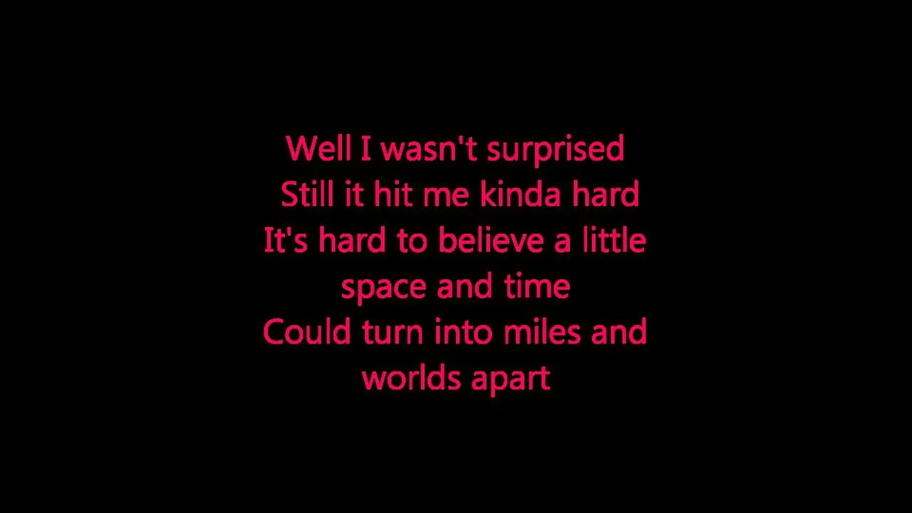 Blake Shelton- I Found Someone Lyrics
