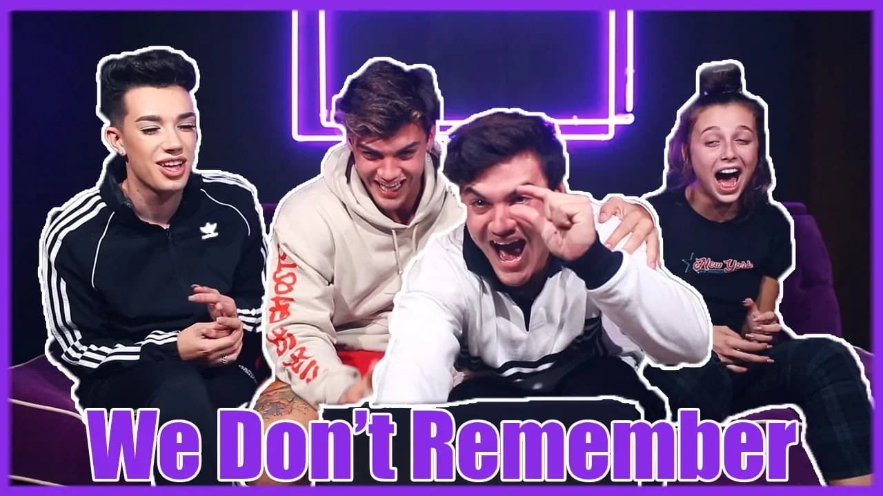 Reacting to our HYPNOSIS! ft. Emma Chamberlain & James Charles