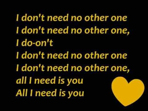 Taio Cruz- No Other One [[lyrics]]!