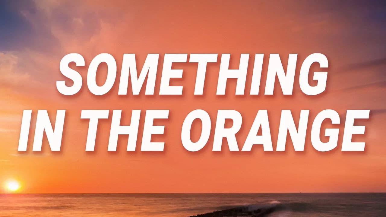 Zach Bryan - Something In The Orange (Lyrics)