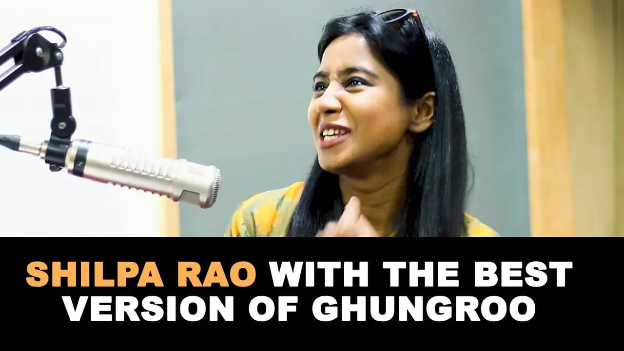 Shilpa Rao with the best version of Ghungroo