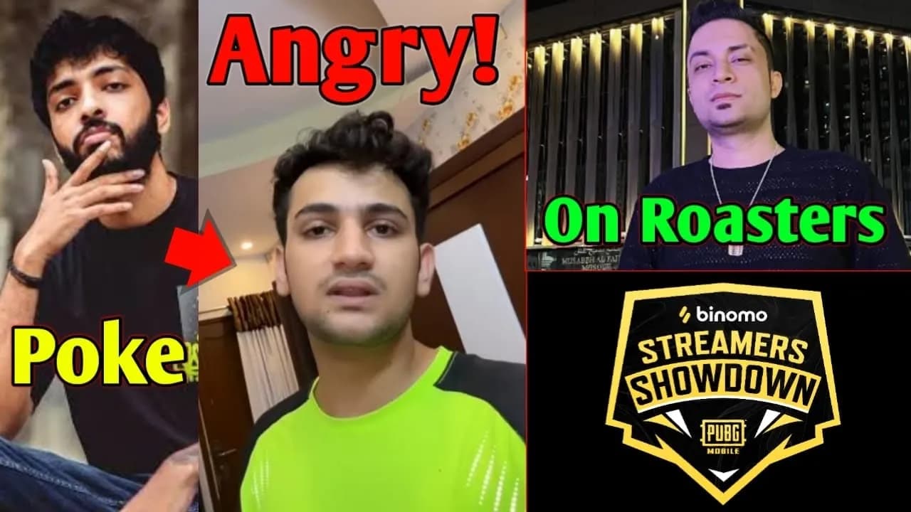 Hamza Ibrahim Poke Maaz Safder ANGRY | MrJayPlays About Roasters | Binomo Streamers Showdown |