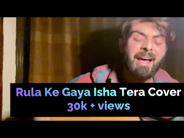 Rula Ke Gaya Ishq || Vahaj Hanif ||Unplugged