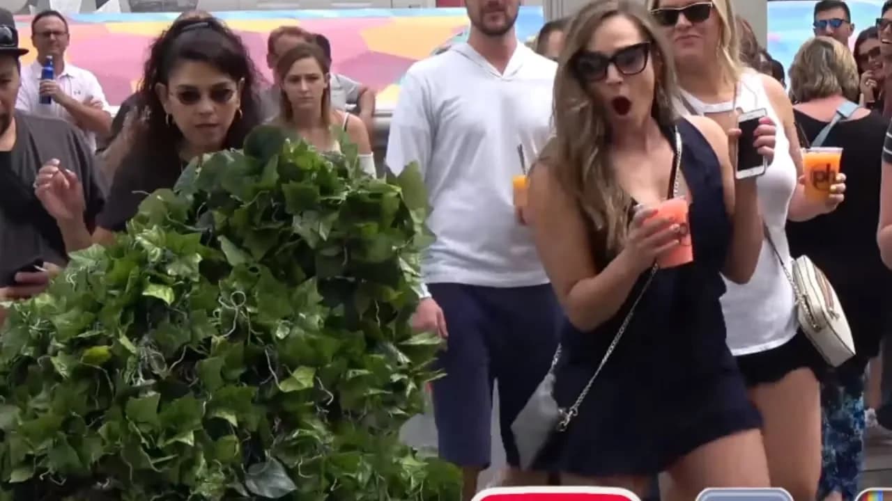 The Best Bushman Scare Prank Ever! #244 | Ryan Lewis Pranks