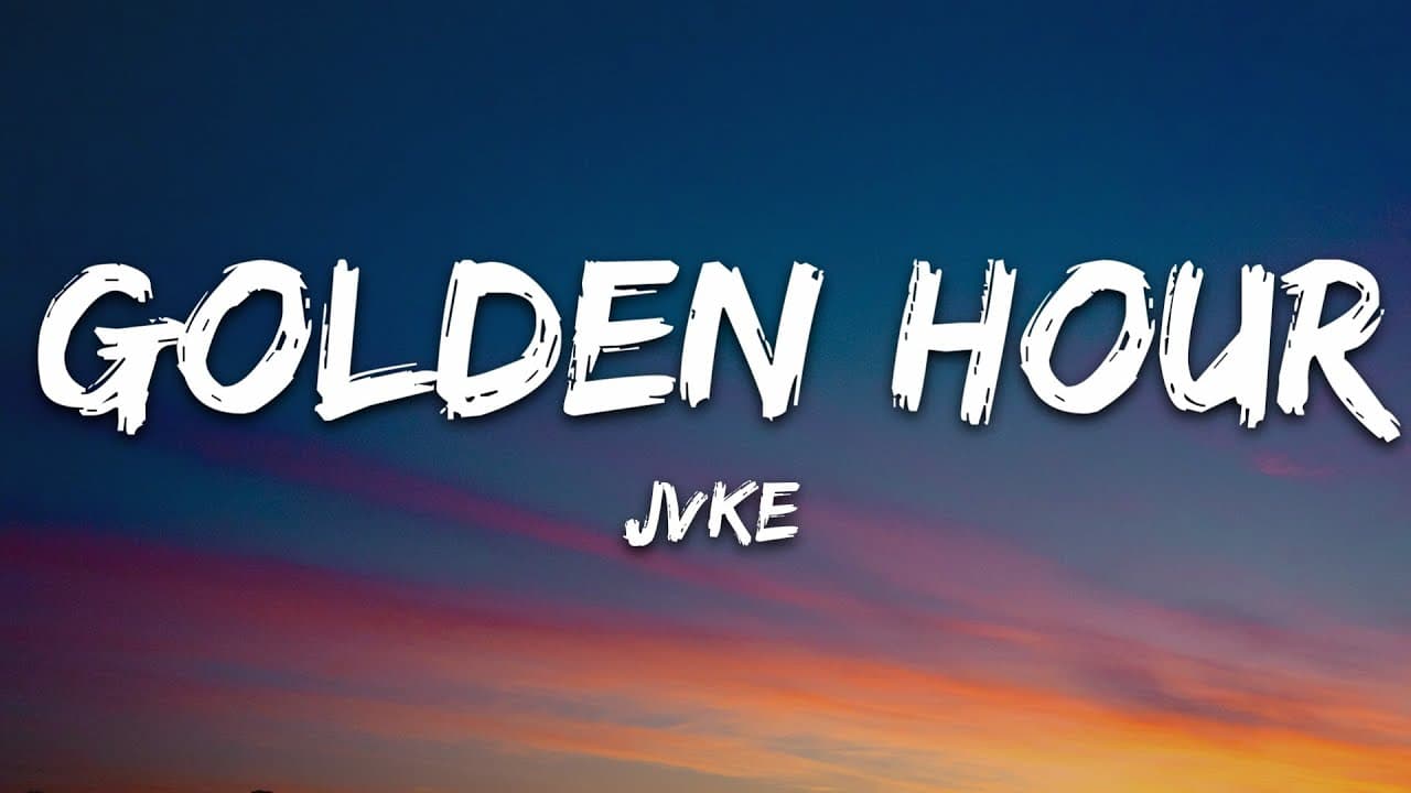 JVKE - golden hour (Lyrics)