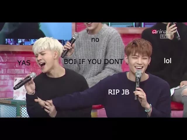 JB being done with GOT7 for 5 min