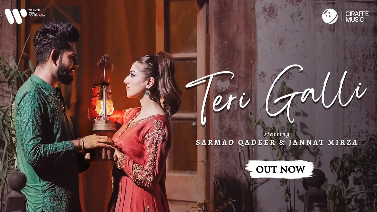 Teri Galli | Sarmad Qadeer x Jannat Mirza | Supernova Muzic | Official Music Video