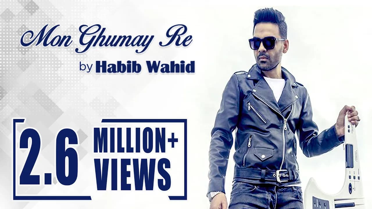 Habib Wahid New Song 2015 - Official ||Mon Ghumay Re || Full Track ||
