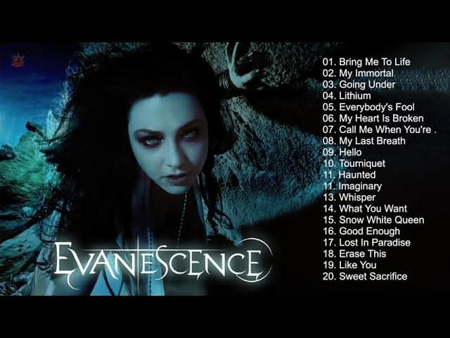 E V A N E S C E N C E Greatest Hits Full Album - Best Songs Of E V A N E S C E N C E Playlist 2021