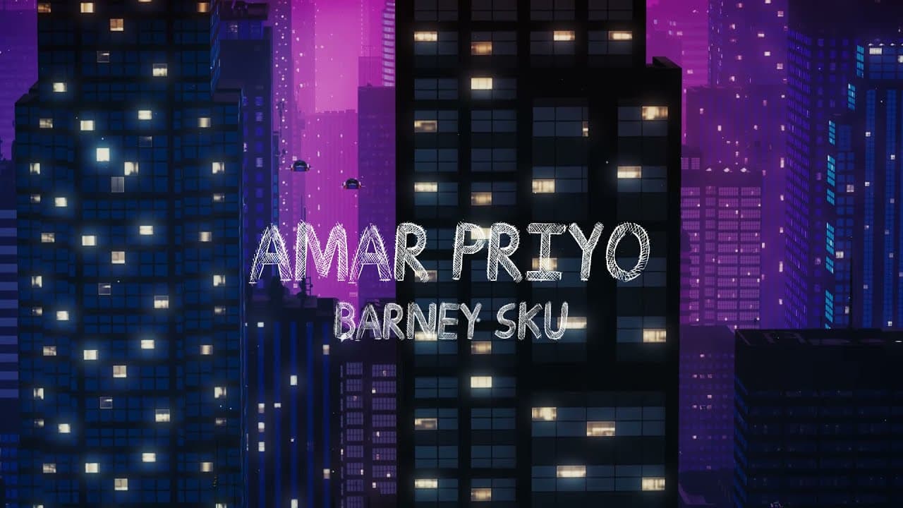 Barney Sku - Amar Priyo | আমার প্রিয় (Lyric Video)