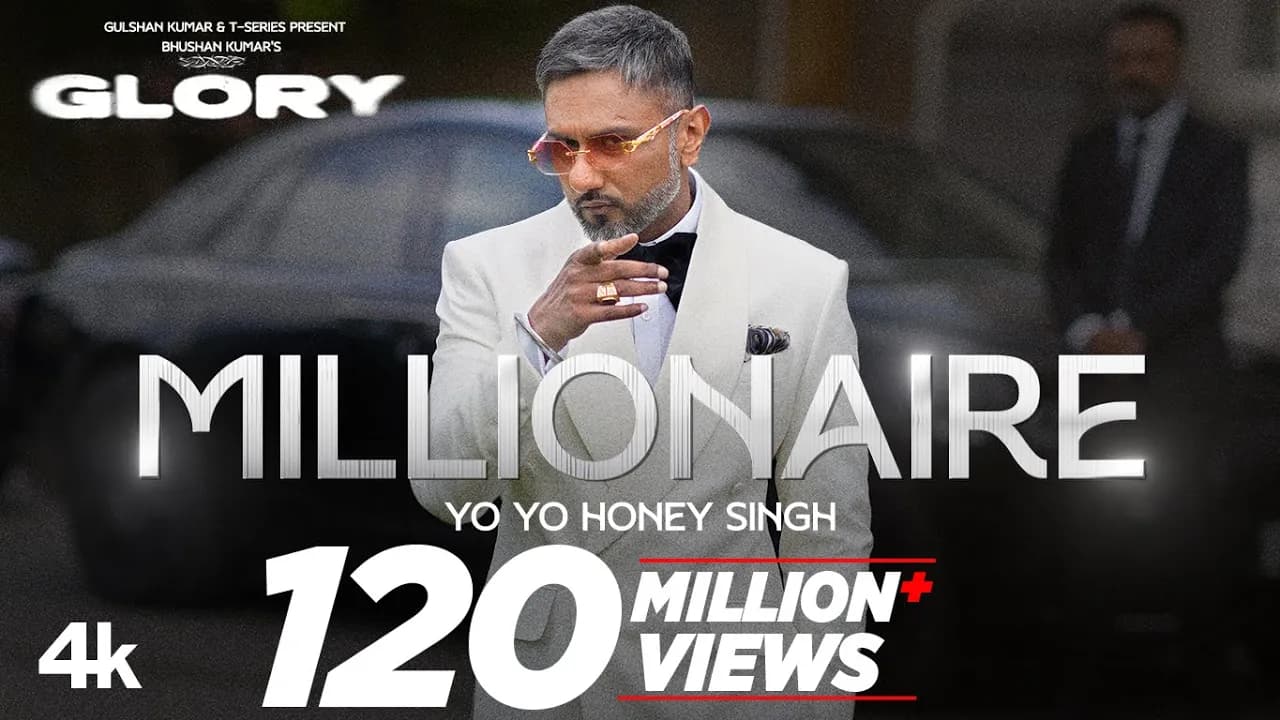 MILLIONAIRE SONG (Full Video): @YoYoHoneySingh | GLORY | BHUSHAN KUMAR