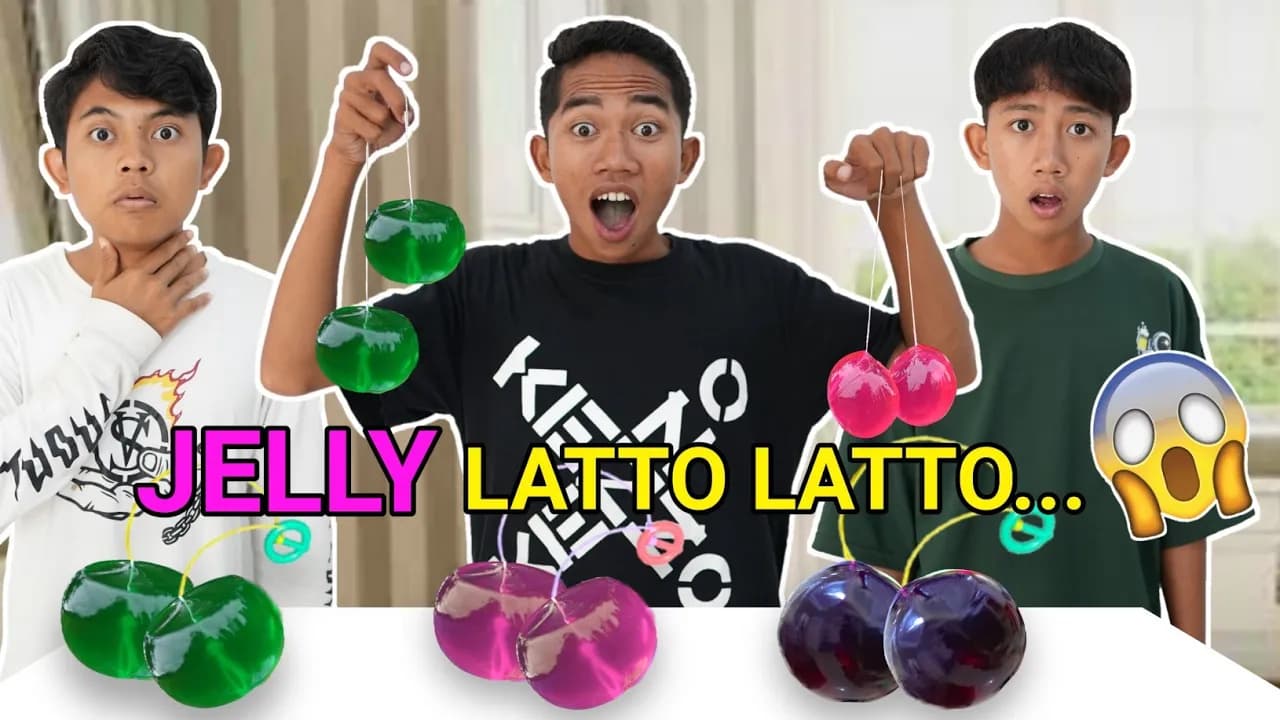 GARA GARA LATTO LATTO JELLY, ARIK GAGAL BALAPAN HOTWHEELS! | Mikael TubeHD