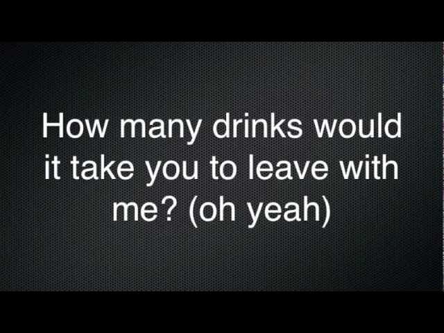 Miguel - How Many Drinks (Lyrics)