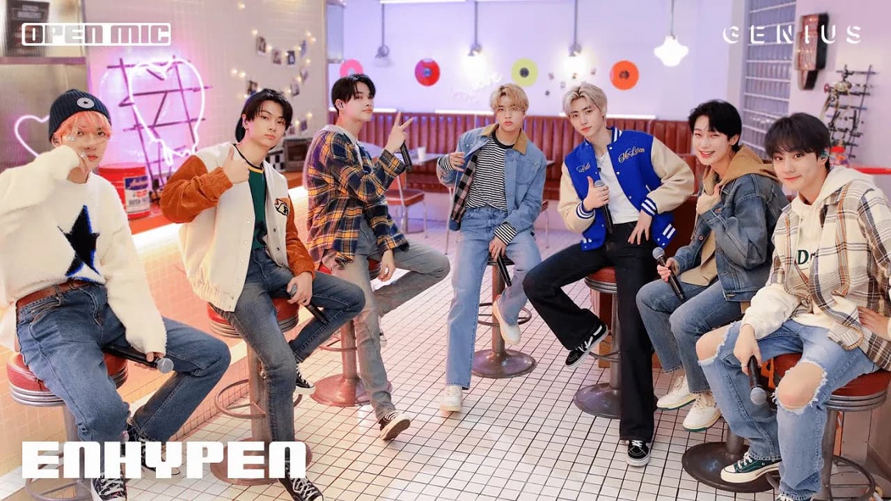 ENHYPEN "Polaroid Love" (Live Performance) | Open Mic