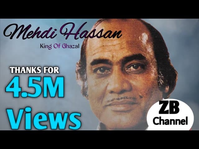 Roz kehta hoon bhool jaon.. (Mehdi Hassan) - By Zahir Sabri..