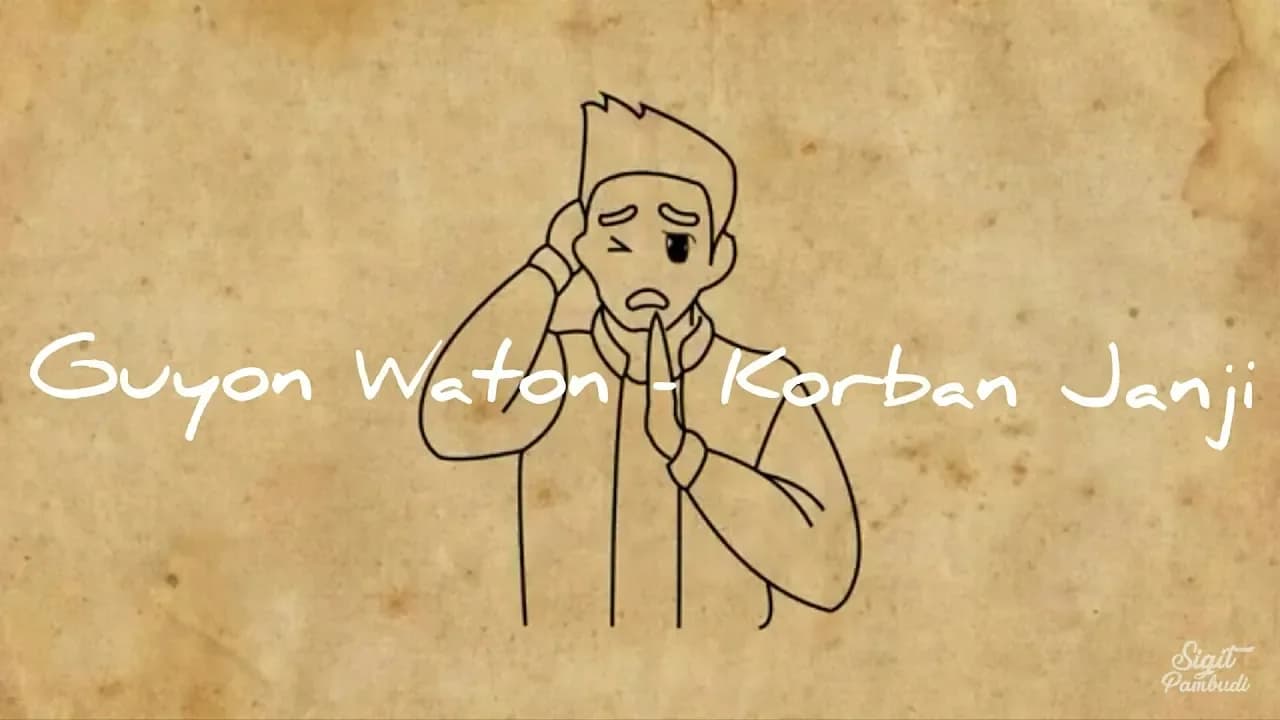 GUYON WATON - KORBAN JANJI (Lyric Lagu Music Video)