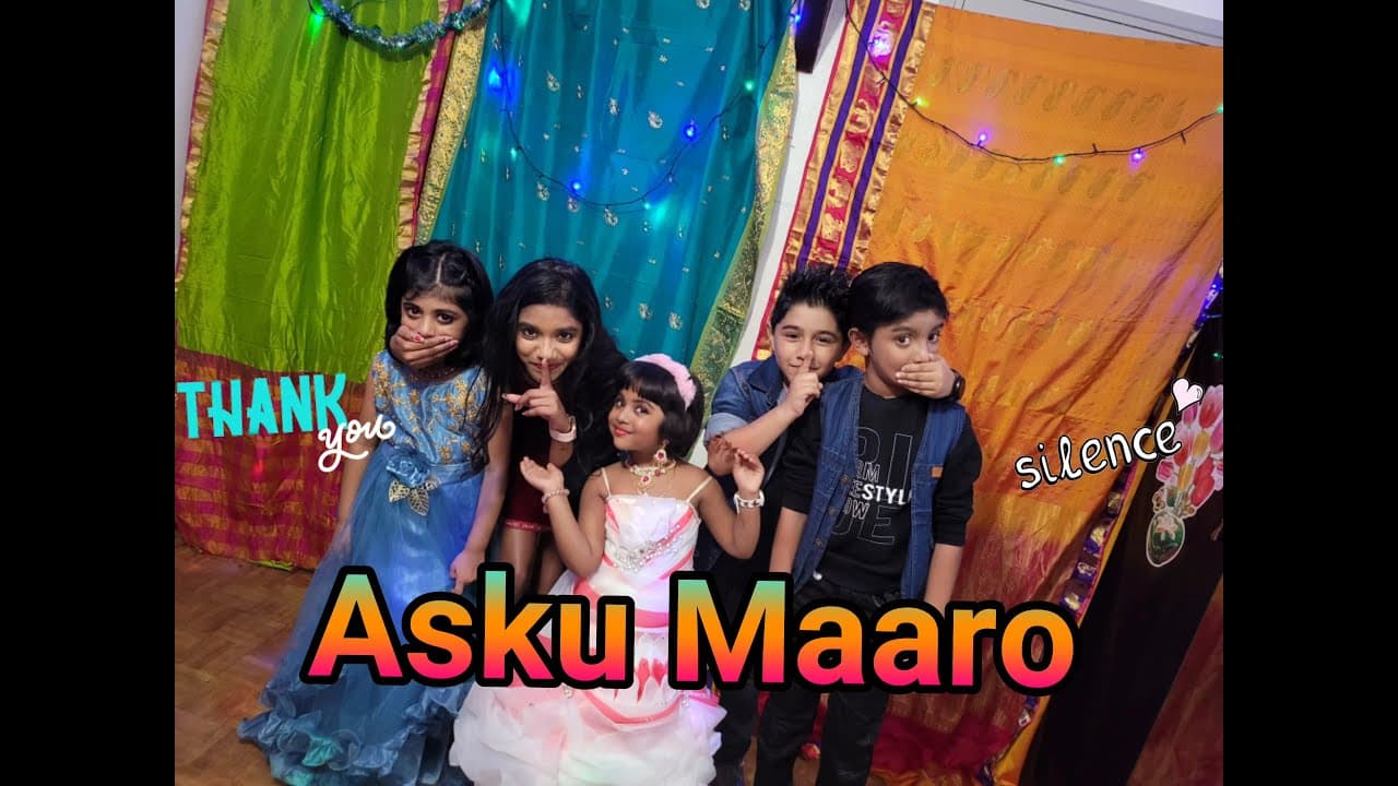 Asku Maaro song coverdance | Kavin, Teju Ashwini | Dharan Kumar | K. Sivaangi | Dongli Jumbo | Sandy
