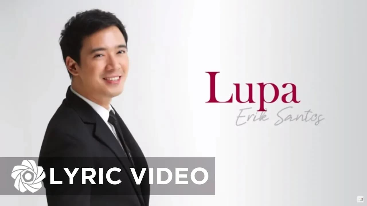 Erik Santos - Lupa (Lyrics) | Erik Santos Collection