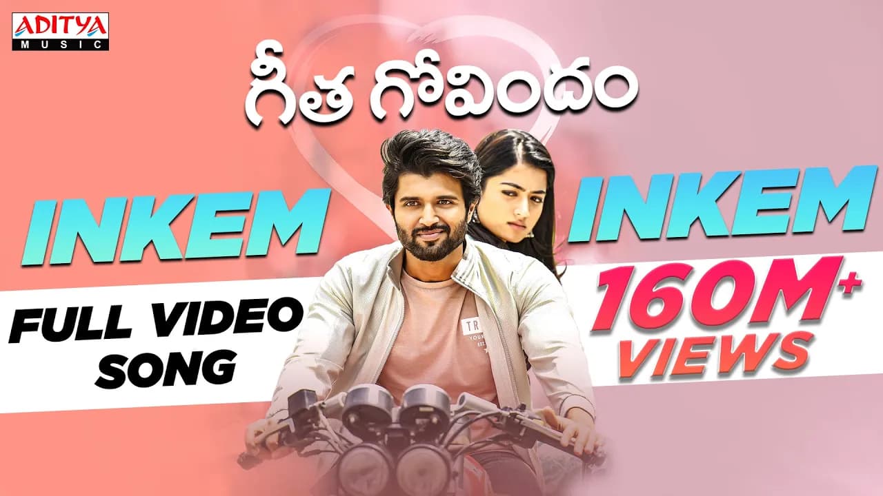 Inkem Inkem Full Video Song || Geetha Govindam || Vijay Devarakonda, Rashmika || Gopi Sundar