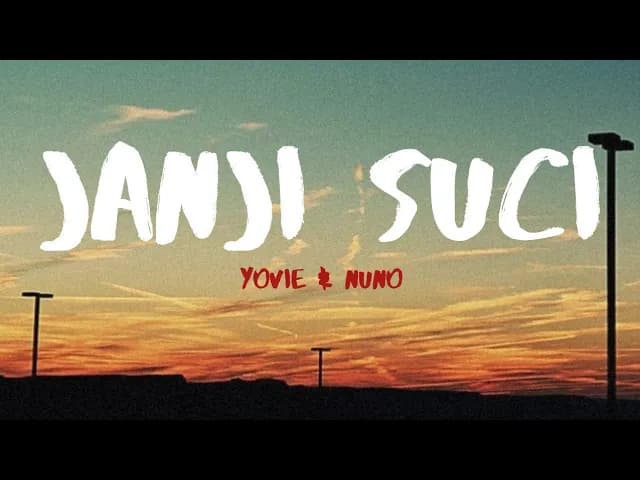 Yovie & Nuno - Janji Suci