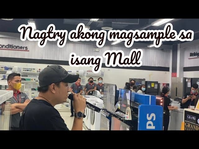 NAG SAMPLE AKO SA MALL (I LOVE YOU GOODBYE) (AKIN KA NALANG)