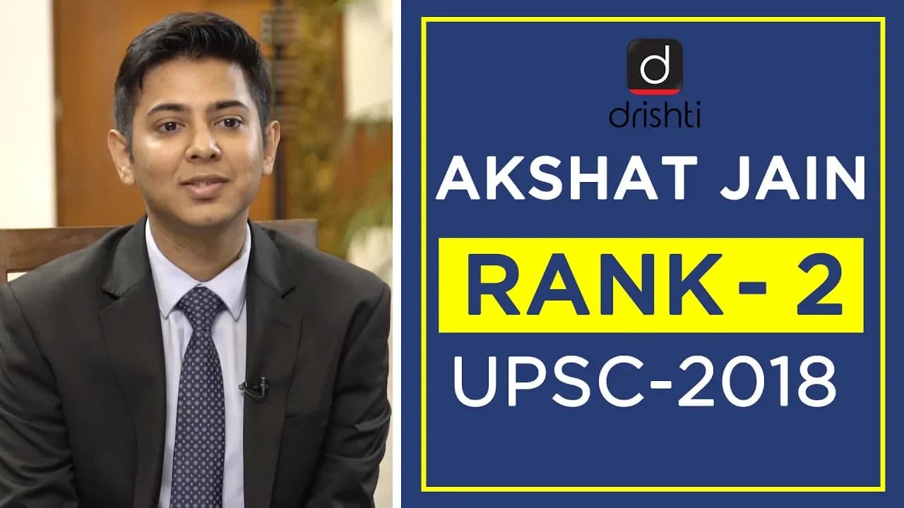 UPSC Topper Mock Interview, Akshat Jain (Rank 2, CSE 2018)